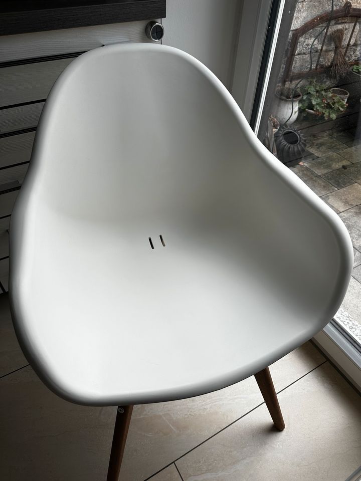 Stuhl Stühle Ikea FANBYN weiß Holz Essstuhl Esszimmer  Wohnen in Beucha