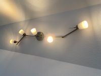 LED Spots Deckenleuchte Milchglas / Edelstahl Niedersachsen - Wedemark Vorschau