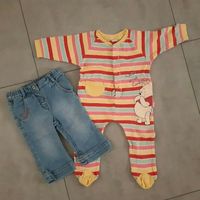 Jeans und Schalafanzug-/ Strampler, Gr. 74 - Sanetta/Disney baby Niedersachsen - Hambühren Vorschau