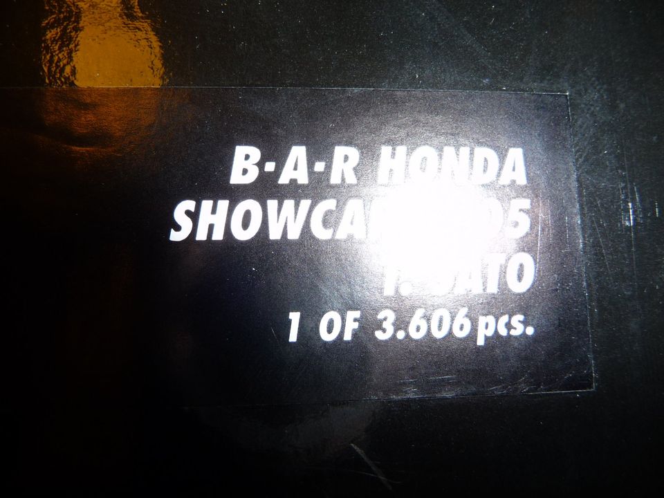 BAR Honda, Takuma Sato, Showcar 2005, 1:18, Minichamps in OVP in Hamburg