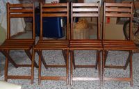 Stühle, Holz und klappbar Bayern - Roding Vorschau