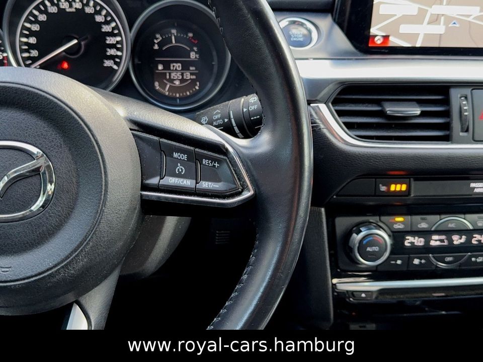 Mazda 6 Kombi Exclusive-Line NAVI*LED*PDC*SHZ*KEYLESS* in Hamburg