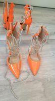 #Neue Neon Orange High Heels mit Strass Gr. 36 Friedrichshain-Kreuzberg - Kreuzberg Vorschau