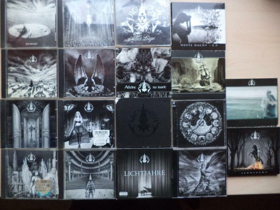 6 x Lacrimosa CD Sammlung in Rödinghausen