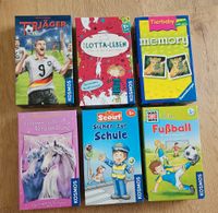 Mitbringspiele Kosmos und Ravensburger Fußball, Schule, Memory Nordrhein-Westfalen - Bad Oeynhausen Vorschau