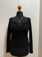 Reserved schwarz elegantes Top Damen eckiger Ausschnitt schnüren Dresden - Striesen-Ost Vorschau