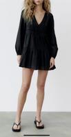 Zara Mini Kleid Tunika Lochstickerei 100 % Baumwolle Gr M schwarz Berlin - Wilmersdorf Vorschau