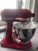 Kitchen Aid Artisan rot mit gemüseschneider set 4.8 l Bayern - Vöhringen Vorschau