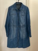 Jeans blusekleid mit Krempel-Ärmeln Bayern - Karlsfeld Vorschau