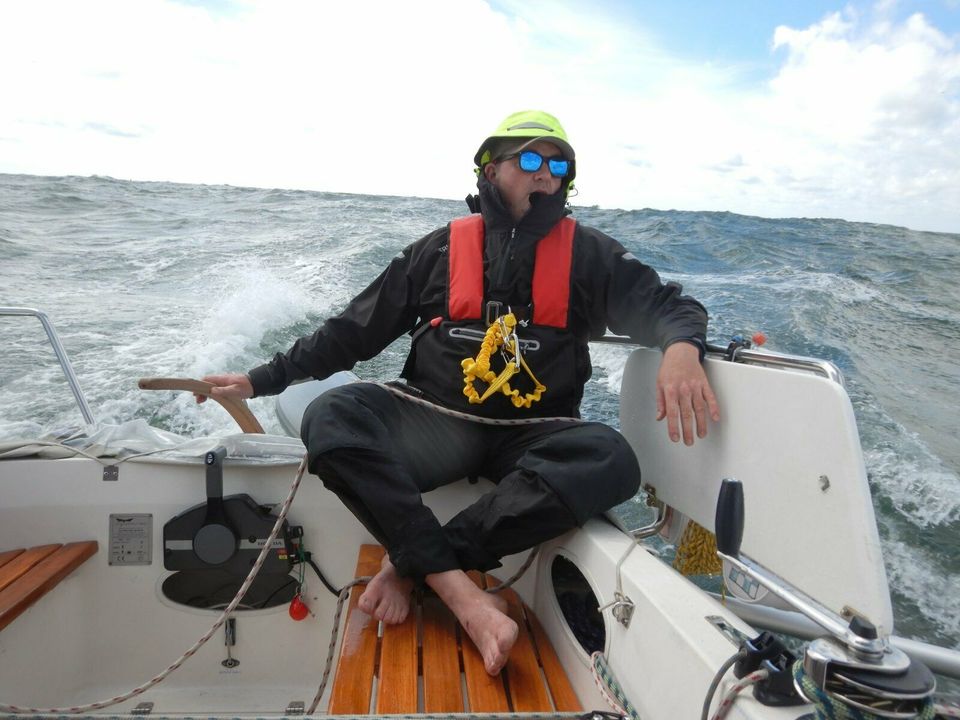 Trimaran Kat Dragonfly Farrier Kaufberatung Training Überführung in Goch