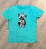 ♥️ T-Shirt türkis mit Affe Gr. M ♥️ Thüringen - Triptis Vorschau