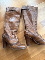 Belstaff Lederstiefel braun 38 Hessen - Bad Homburg Vorschau