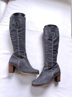 Gabor Leder Stiefel in grau Gr.5 38 Bayern - Poing Vorschau