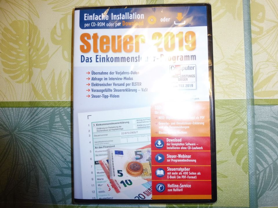 PC DVD Steuer 2019 Steuerprogramm von Buhl / Aldi orginalverpackt in Münsingen