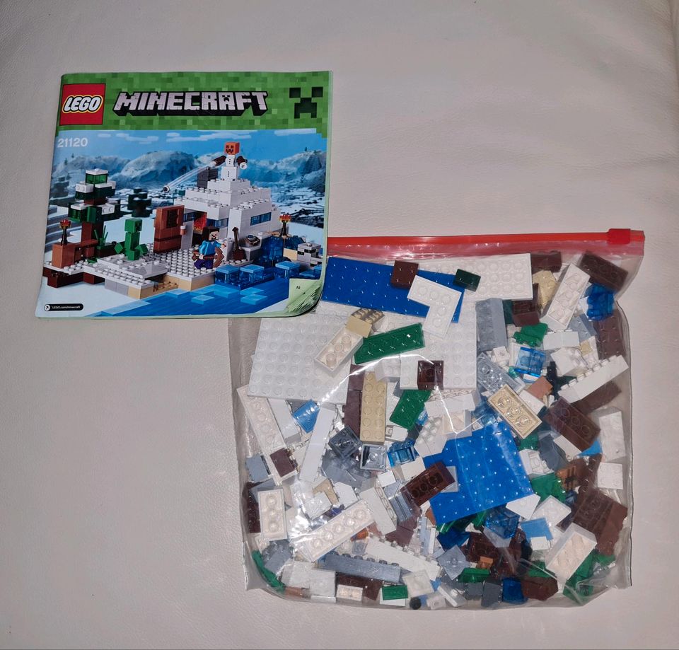 Lego 21120 Minecraft Versteck im Schnee inkl. BA in Stralsund