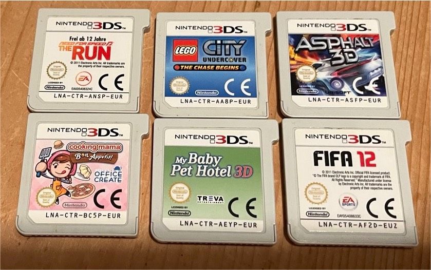 40x Nintendo 3DS und DS Spiele Konvolut in Aletshausen