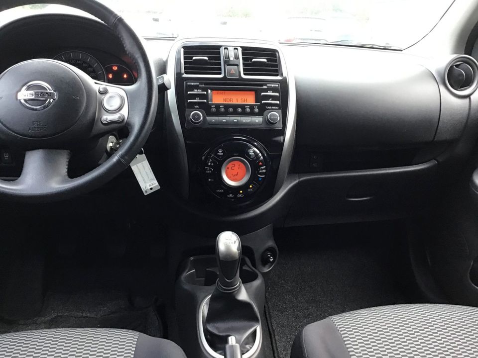 Nissan Micra Acenta KLIMA.SHZ.TEMPOMAT.1.HAND in Bollingstedt