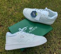 Lacoste Schuhe Sneaker echt Leder 44,5 Neu mit Karton Bayern - Stein Vorschau