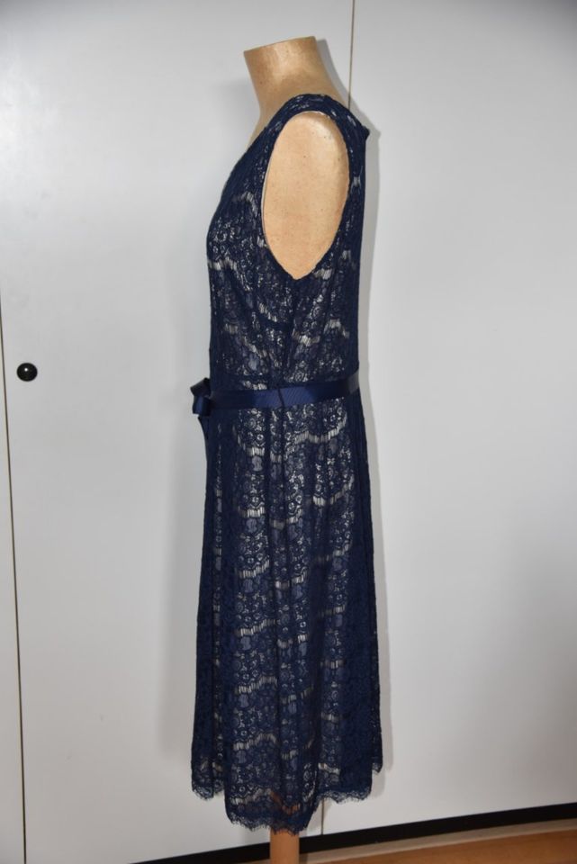 ❤️ BHS Kleid 44-46 blau Spitze Party Sommerkleid ❤️ in Düsseldorf