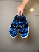 Zara slipper 36, Blau mit Schleife Niedersachsen - Aurich Vorschau