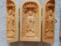 Reisealtar China Buchsbaum Amithaba 10 cm Buddhismus Meditation Bayern - Hergensweiler Vorschau