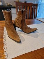 Stiefel VeloursLeder Gr. 7 braun Rheinland-Pfalz - Dürrholz Vorschau