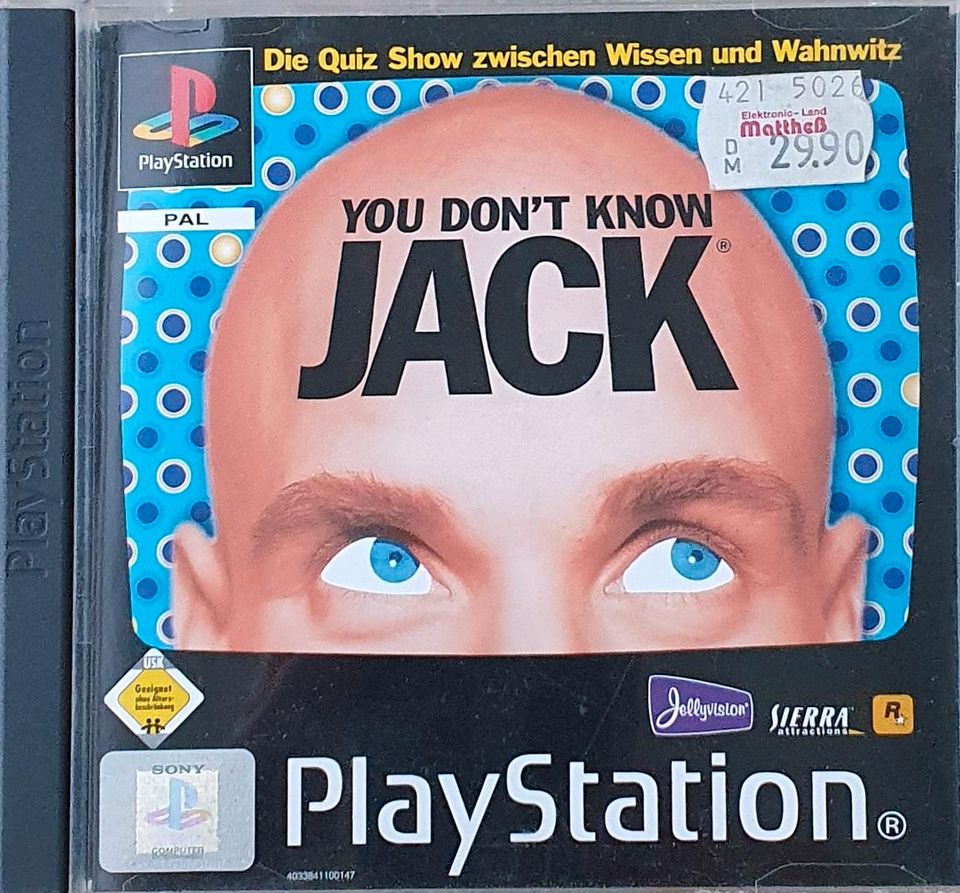 "You don't know Jack" für PS1 in Chemnitz