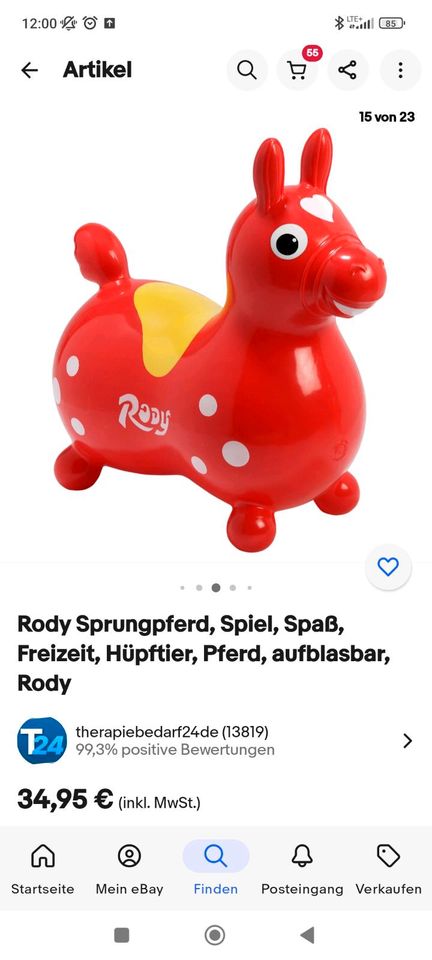 Rody Sprungpferd, Spiel, Spaß, Freizeit, Hüpftier, Pferd, in Eisenach