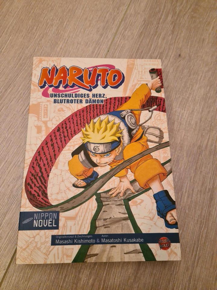 Manga Novel Naruto Unschuldiges Herz blutroter Dämon in Weil am Rhein