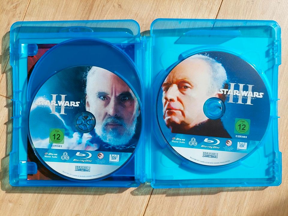 ⭐️ Star Wars Trilogie I - III | Bluray | Neuwertig ⭐️ in Leipzig
