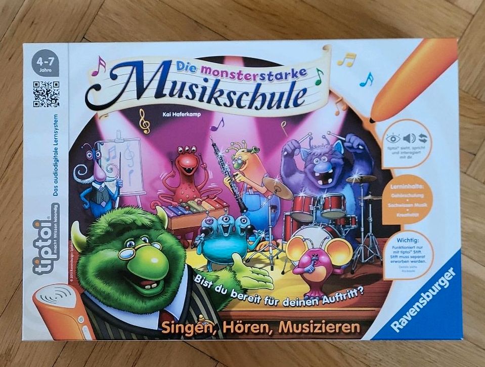 Tiptoi Spiel monsterstarke Musikschule in Arnsdorf