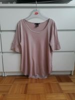 T-Shirt rosé, rosa von H&M, halber Arm, XS Düsseldorf - Pempelfort Vorschau