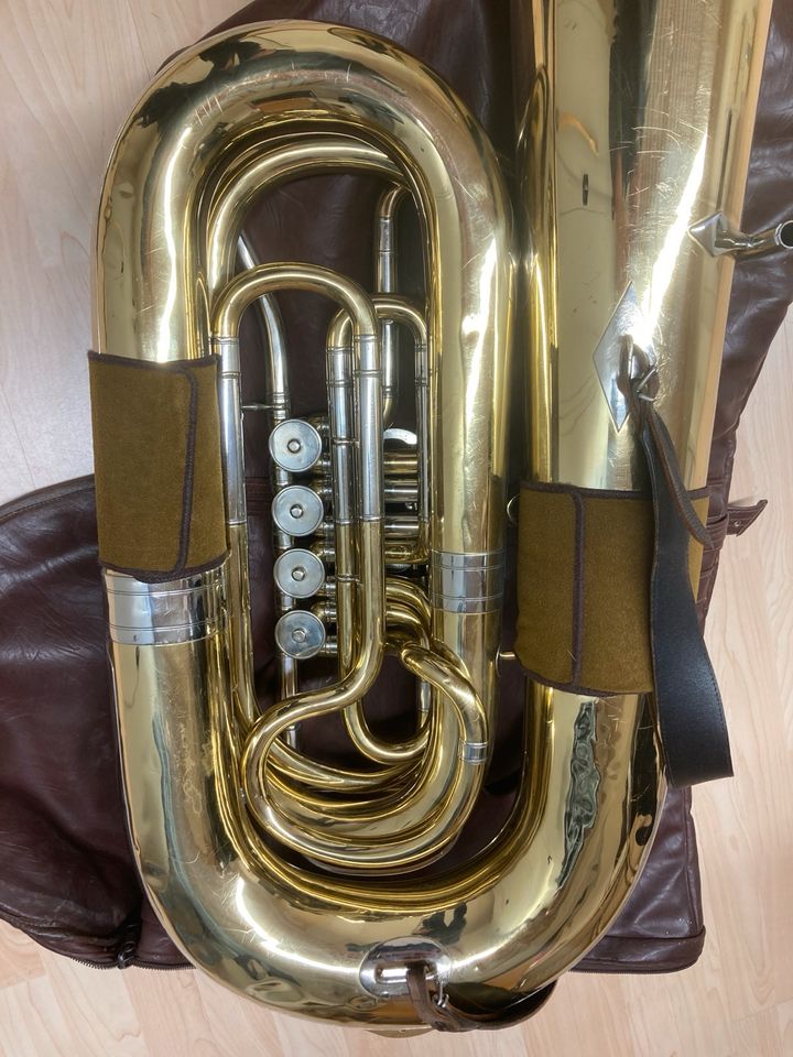 B-Bass / Basstuba / Tuba in B Marke „Barth“ mit 4 Ventilen in Böhmenkirch