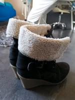 Stiefeletten schwarz Wildleder Bonn - Buschdorf Vorschau