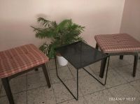 2 Plastik Hocker mit Sitzkissen für Blanko/Terrasse Hessen - Marburg Vorschau