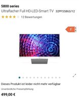 PHILIPS Smart tv:  Zoll 32 , Top, Festpres Leipzig - Kleinzschocher Vorschau