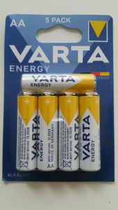 4X PILES AA VARTA LONGLIFE LR06 1.5V - 5157