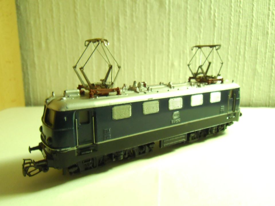 Märklin 3034 Elektrolokomotive Br.E41 024 DB blau Oldie der 60er in Kerken