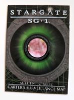 Stargate Season 7 Relic Card R3 Carter's Surveillance Map Findorff - Findorff-Bürgerweide Vorschau