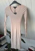 Langarmkleid V-Ausschnitt beige Gr.XS Nordrhein-Westfalen - Hamm Vorschau