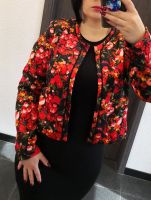 TRAFFIC PEOPLE London Jacke Blazer Cardigan Blumen Print S 36 Berlin - Mitte Vorschau