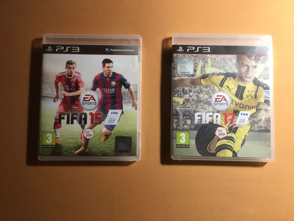 FIFA 09 - 15 und 17 für PS3 PlayStation in Konstanz