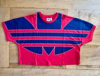Sweatshirt kurz T-Shirt Adidas Gr. M / 38 rot/blau Baumwolle Bayern - Dorfen Vorschau