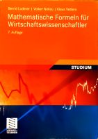 Mathematische Formeln für Wirtschaftswissenschaftler - Luderer Dresden - Seevorstadt-Ost/Großer Garten Vorschau