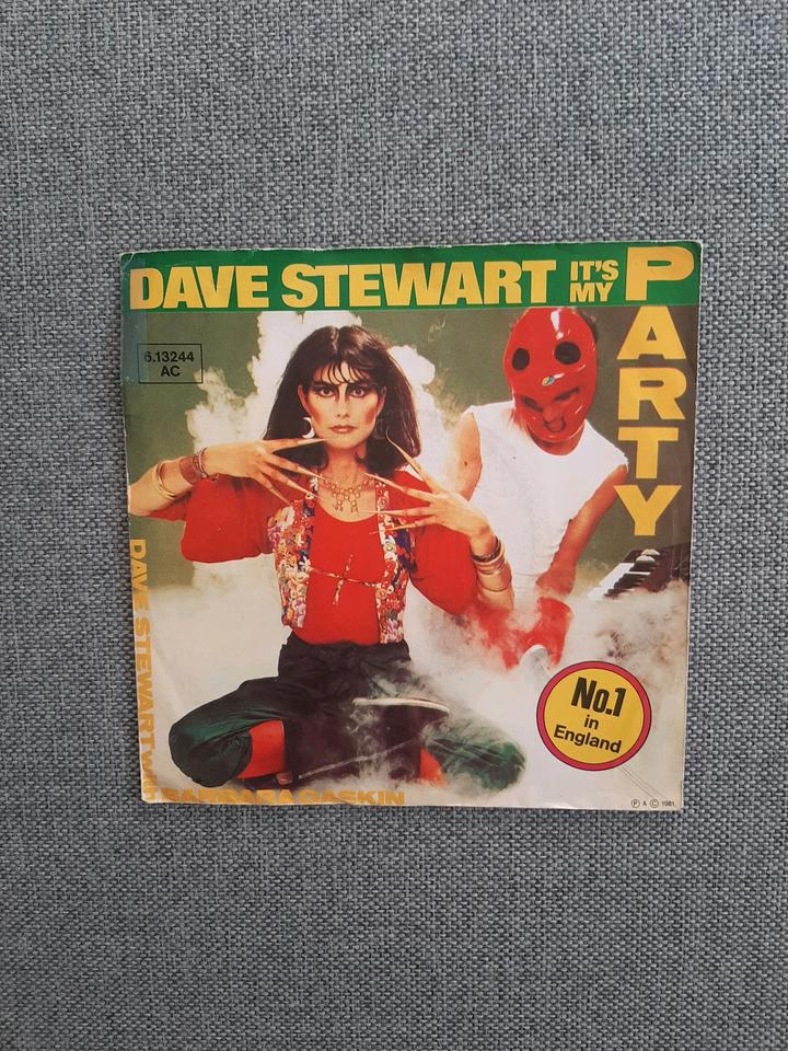 Dave Stewart wirh Barbara Gaskin - It's My Party  7" Vinyl  Synth in Ludwigsburg