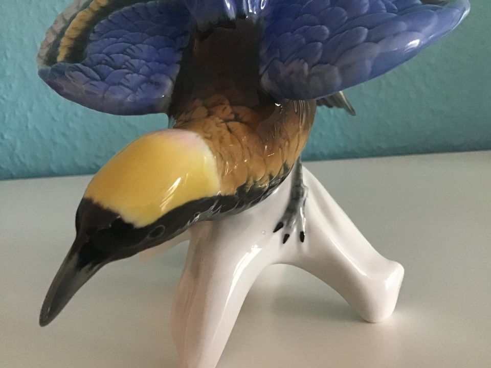 Ens Porzellanfigur Paradiesvogel Sammlerstück Vitrinenstück in Dortmund