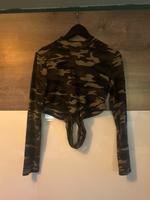 Bauchfreies Camouflage Sweatshirt Niedersachsen - Wriedel Vorschau