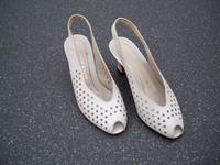 Damenschuhe, Pumps, weiss echt Leder Gr.2 1/2 (35),Peter Kaiser Berlin - Hellersdorf Vorschau