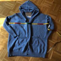 Blaue Kaputzenjacke Gr.42⚓️(Brustweite 67 cm) Bad Doberan - Landkreis - Kühlungsborn Vorschau