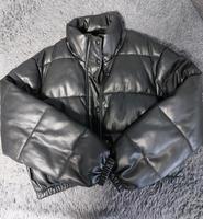 Zara Winterjacke Leder Optik Damen Hessen - Hirzenhain Vorschau